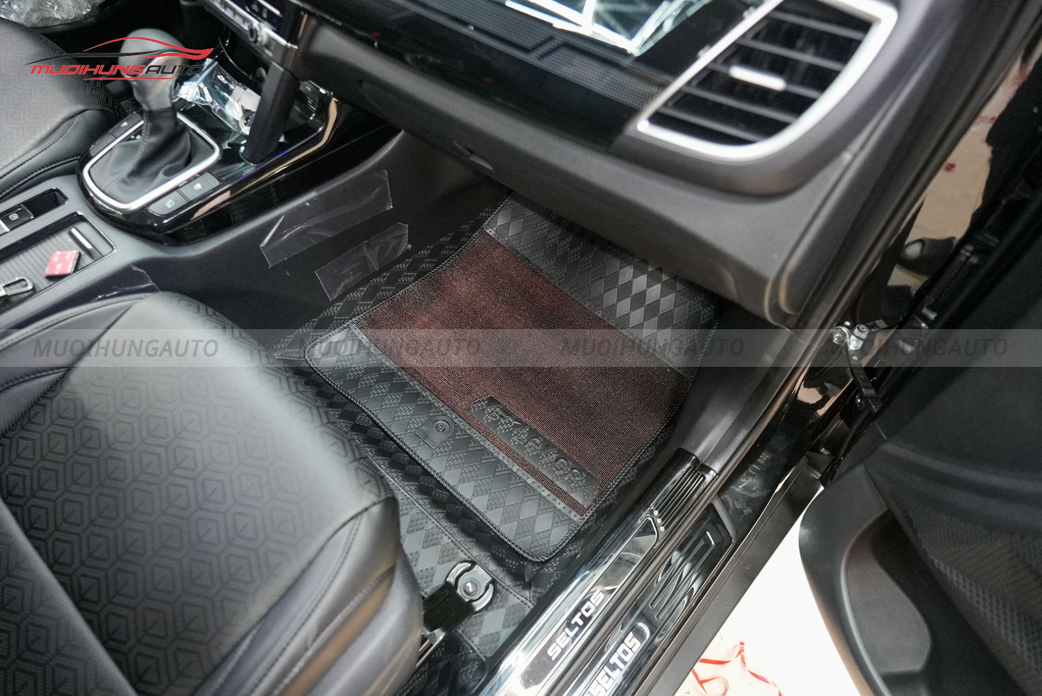 Lót sàn Lavor bên ghế phụ ô tô Kia Seltos 2024