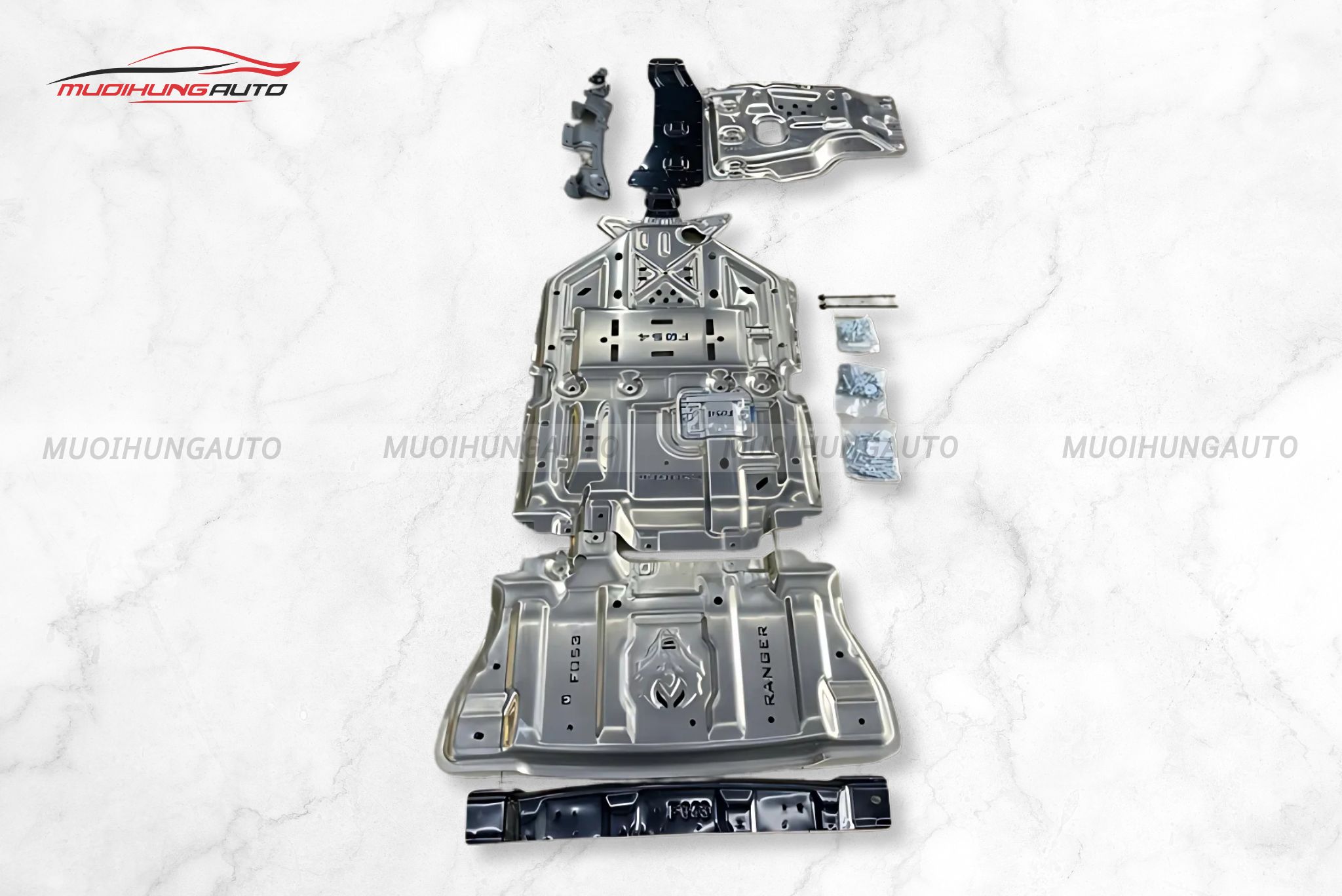 Giáp bảo vệ gầm xe Ford Everest 2024-2025 - Bản 2 cầu