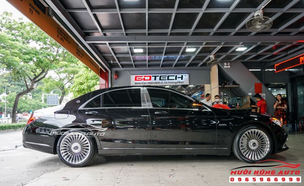 Độ Ngoại Thất Xe Mercedes S400/S500 2015 - 2018 Lên S560 Maybach Đẳng Cấp