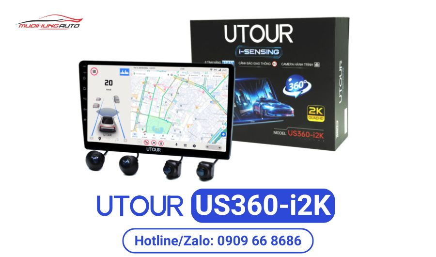 Màn hình android AI ADAS US 360 - i2k
