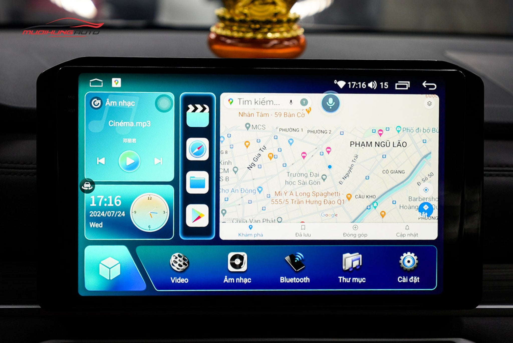 Màn hình android Carteck M700 2K (8/256GB)