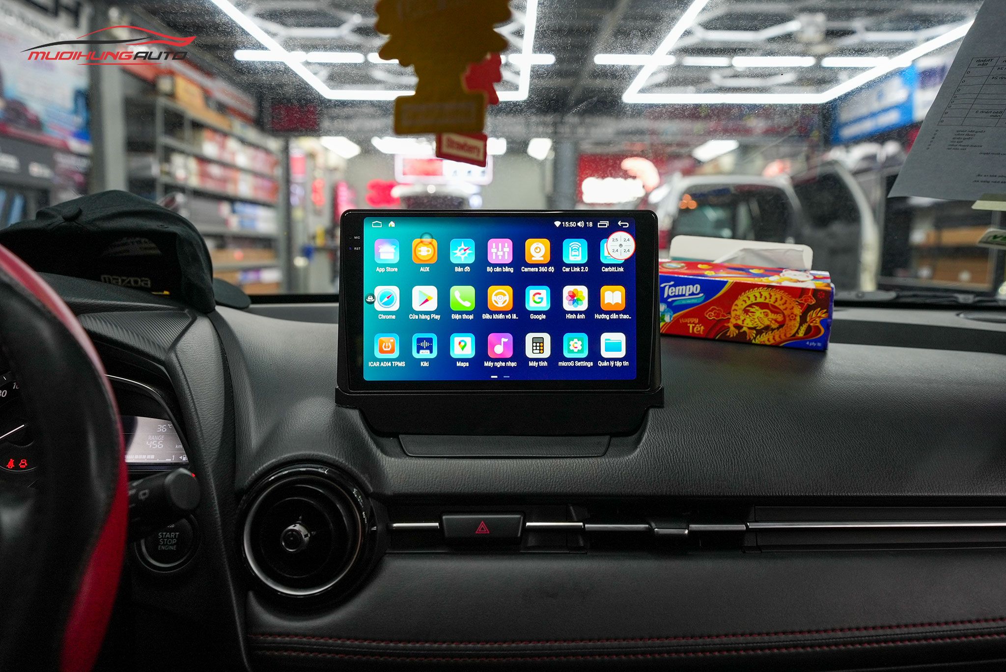 Màn hình android Carteck M700 360 2K