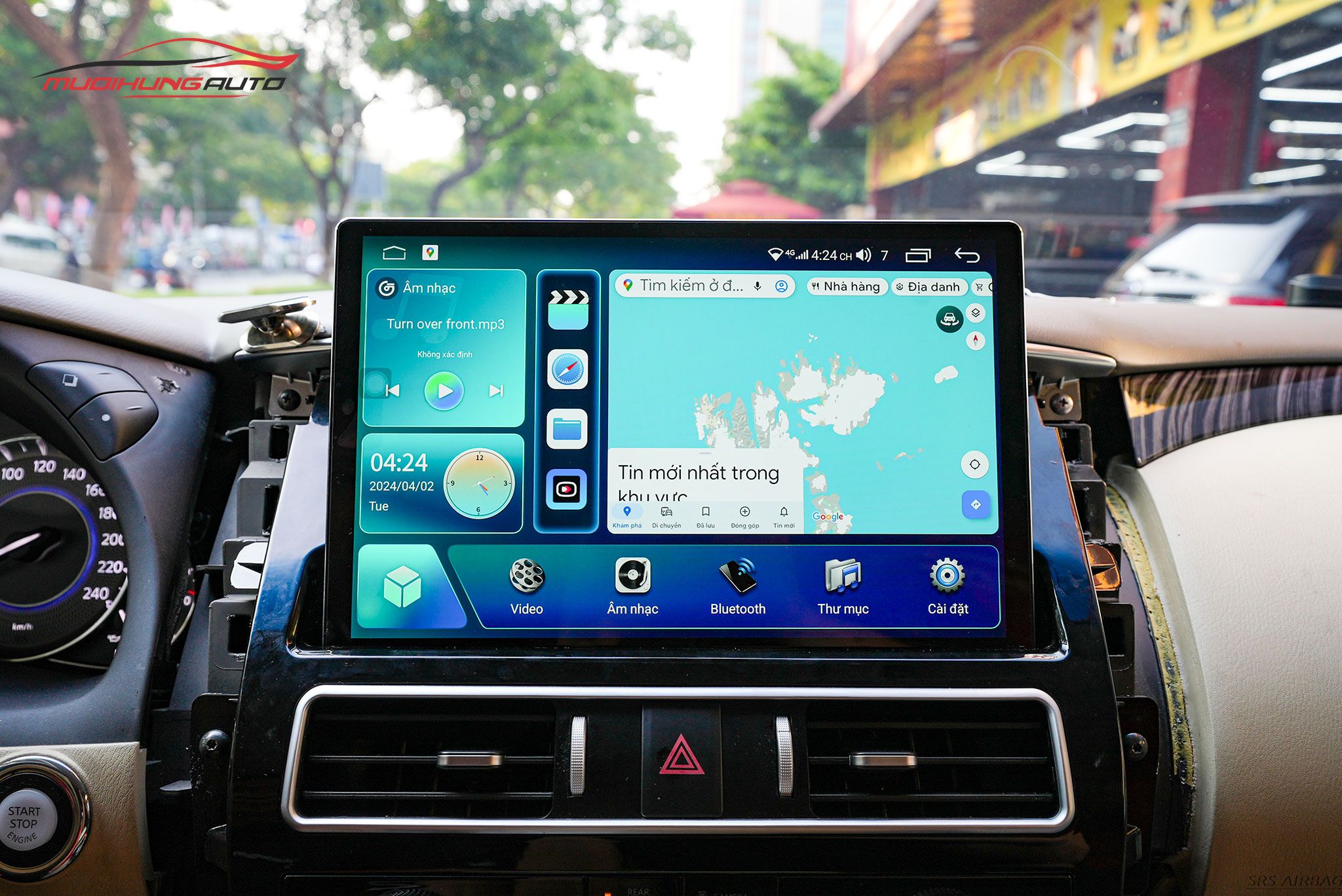 Lắp Màn Hình Carteck M700 360 2K Cho Xe Ô Tô Infiniti QX60 2020