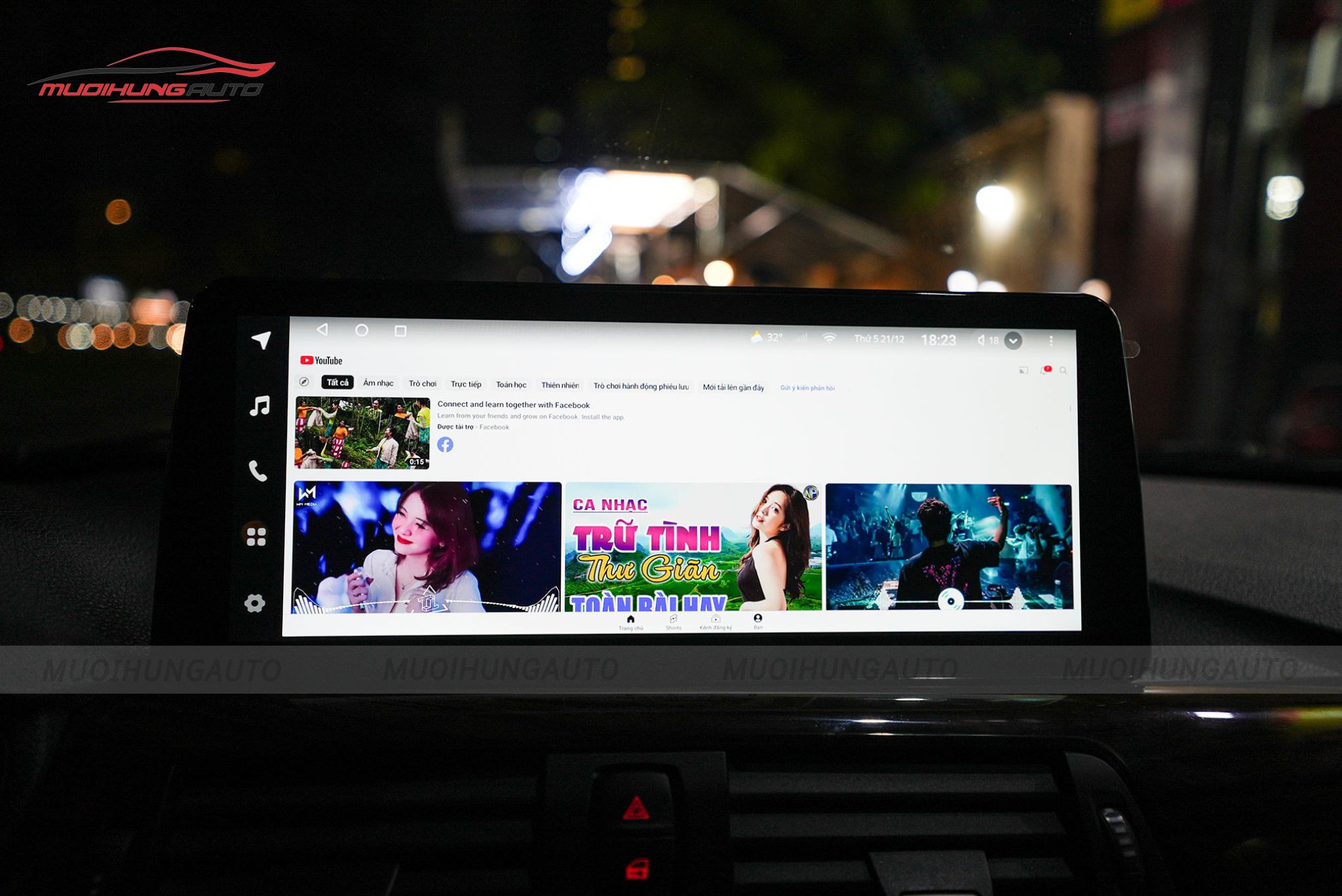 Lắp Màn Hình Android Ô Tô Tại Quận 10