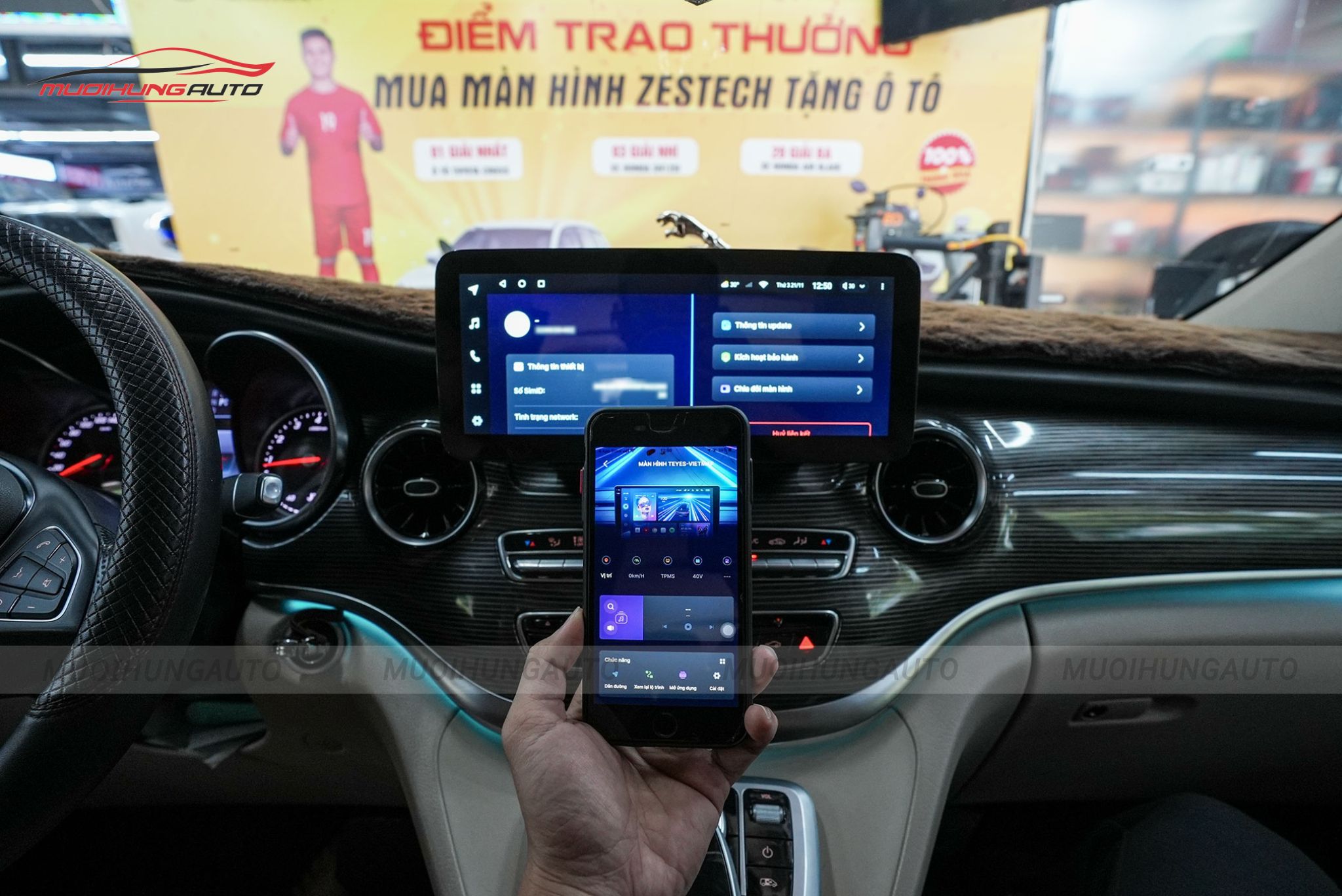Lắp Màn Hình Android Ô Tô Tại Huyện Bình Chánh