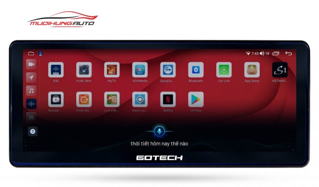 Màn hình android Gotech GT Evo
