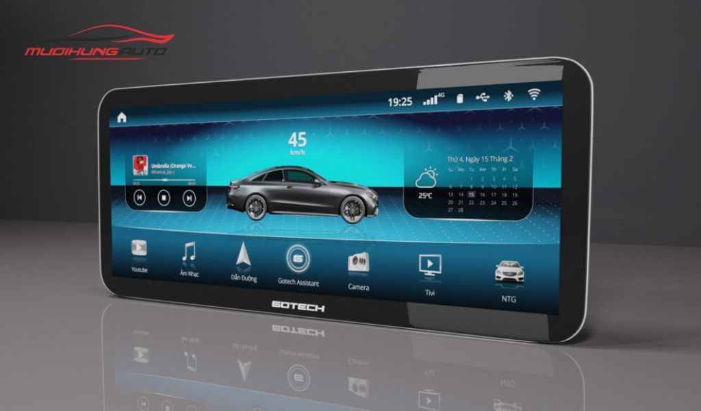 Màn hình android Gotech GT Mercedes