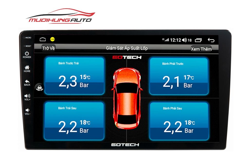 Màn hình android Gotech GT11