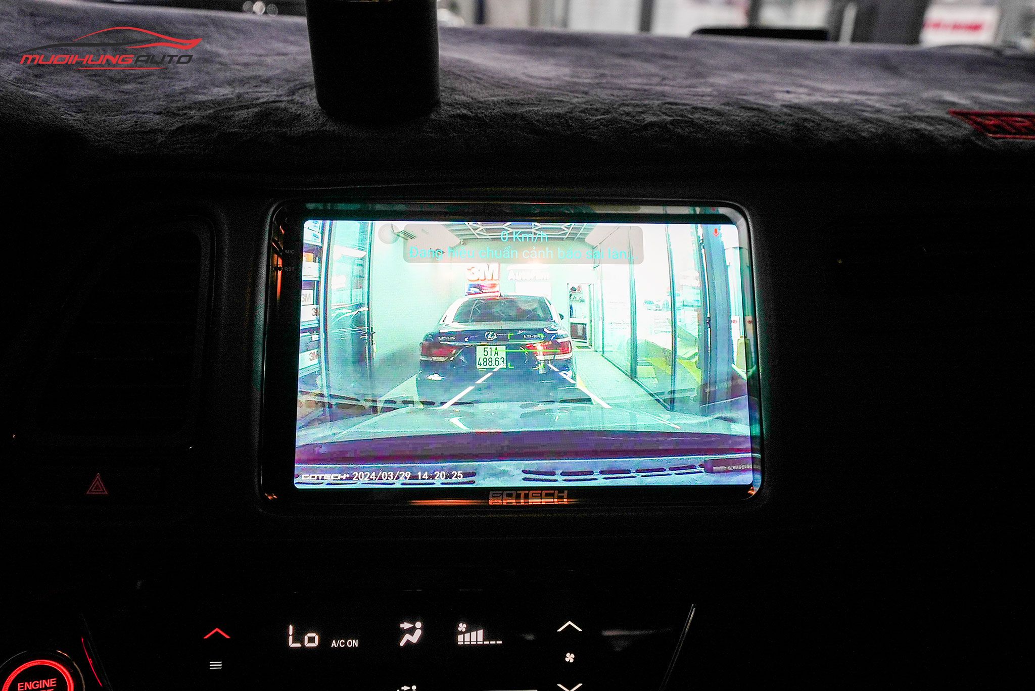 Lắp Màn Hình Gotech GT2K Cho Xe Ô Tô Honda HR-V 2019