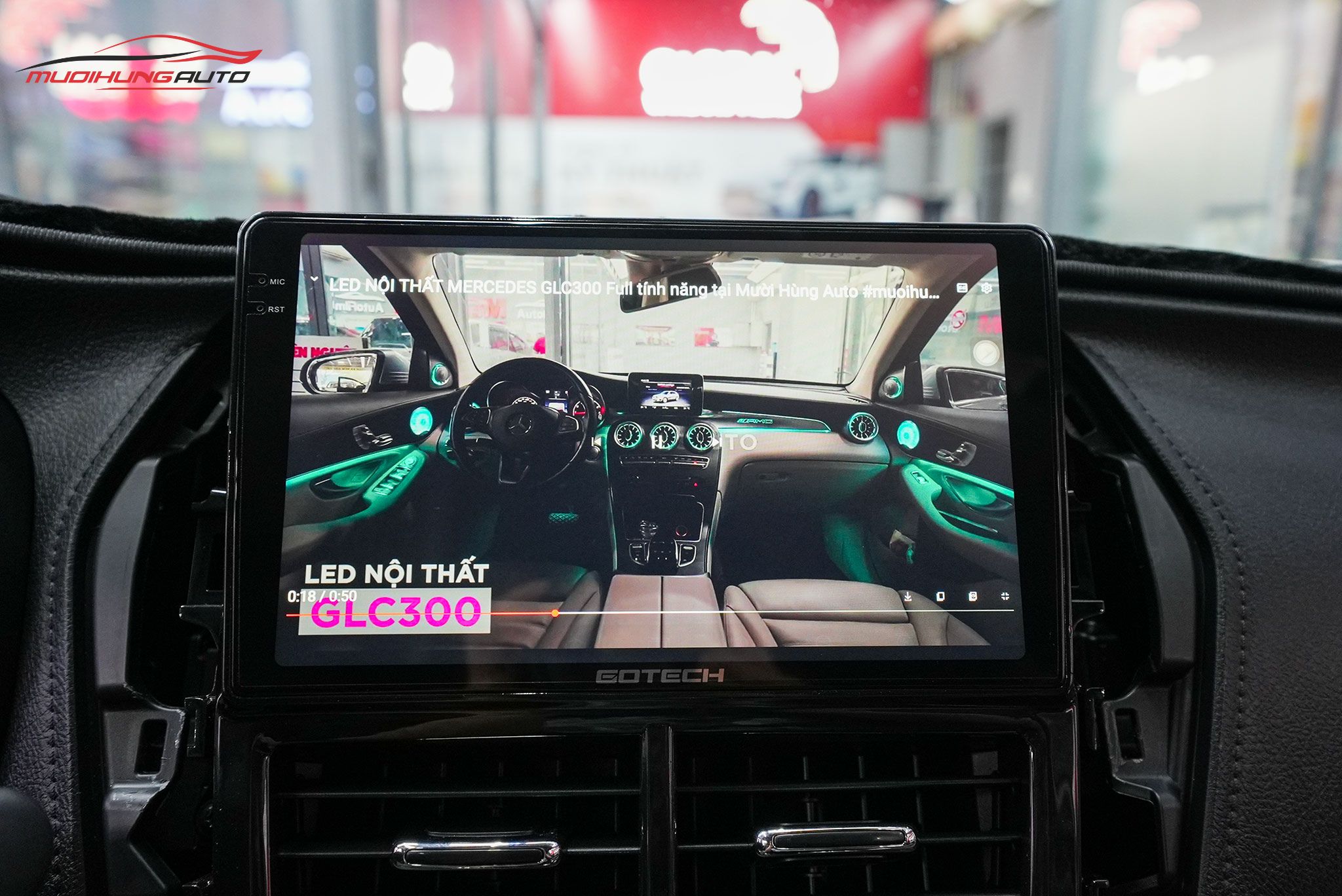 Lắp Màn Hình Gotech GT2K Cho Xe Ô Tô Toyota Vios 2023