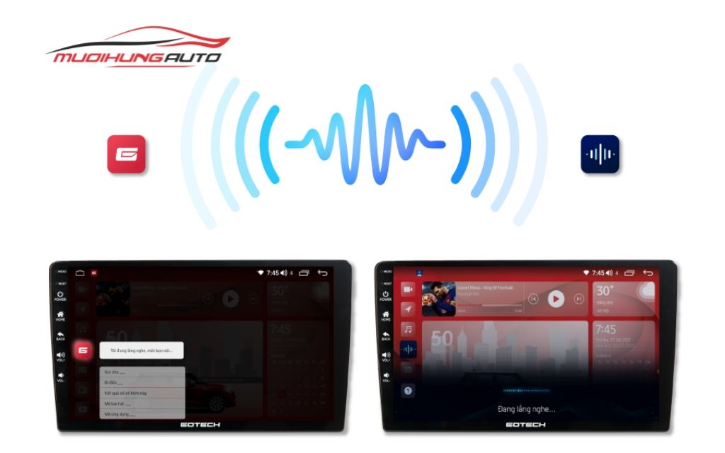 Màn hình android Gotech GT9
