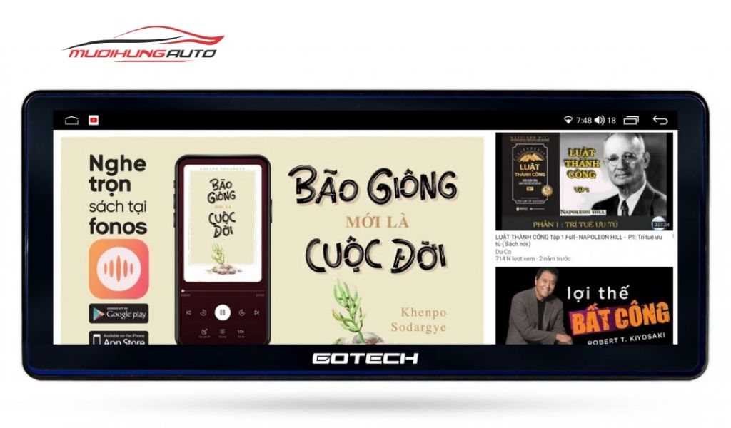 Màn hình android GT Evo