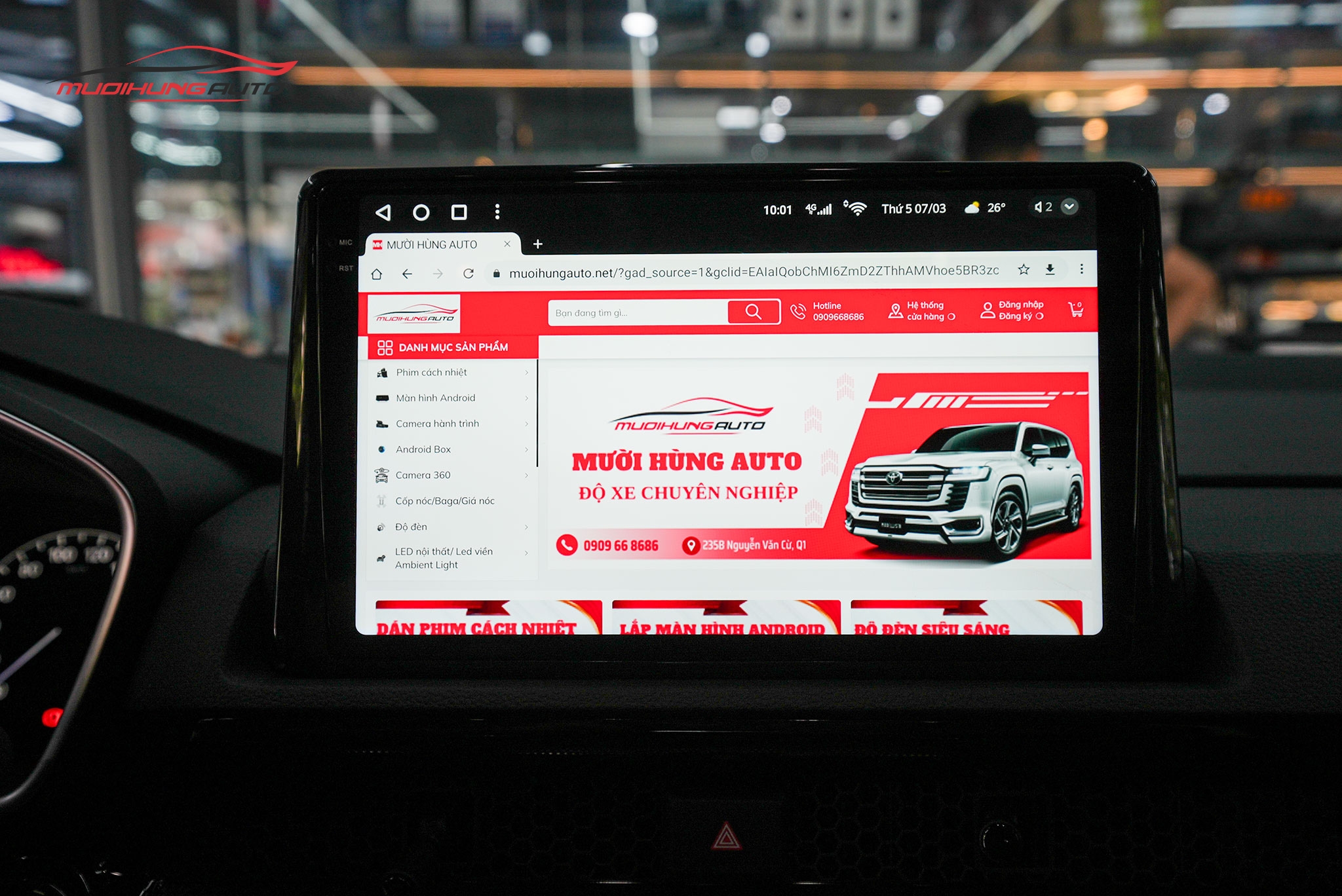 Màn hình Android Honda CR-V 2025