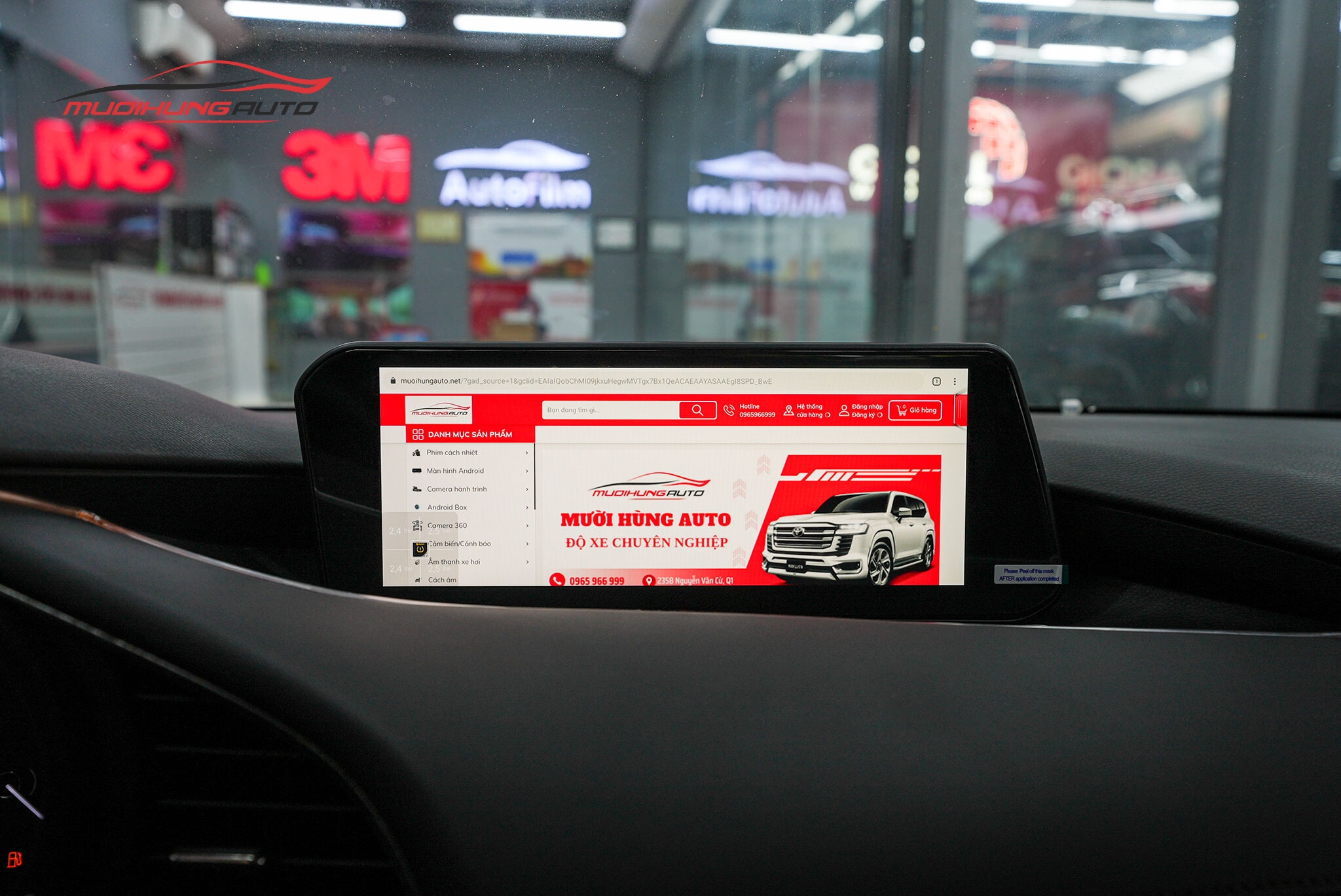 Màn hình Android Mazda 3 2023