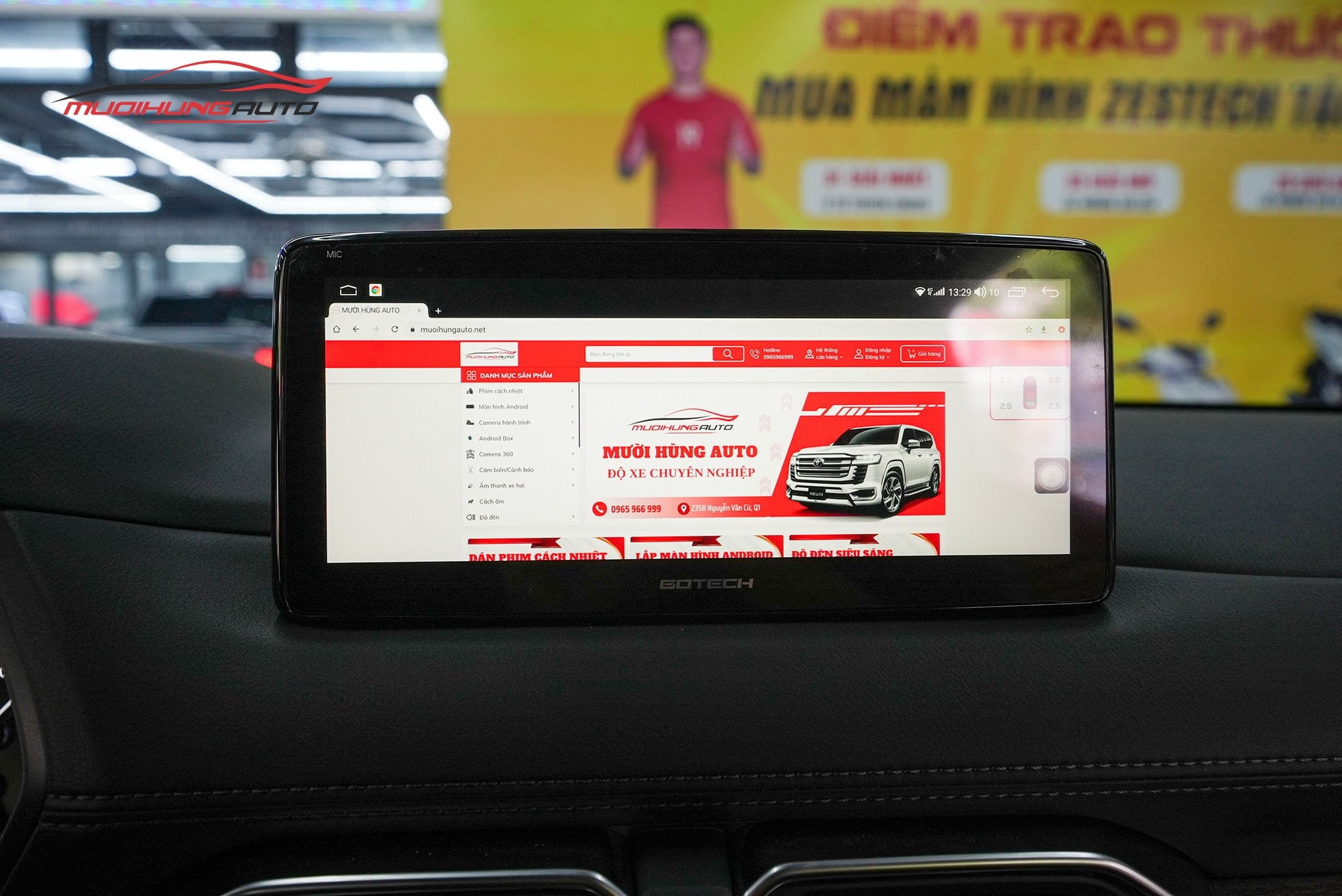 Màn hình Android Mazda CX-8 2019