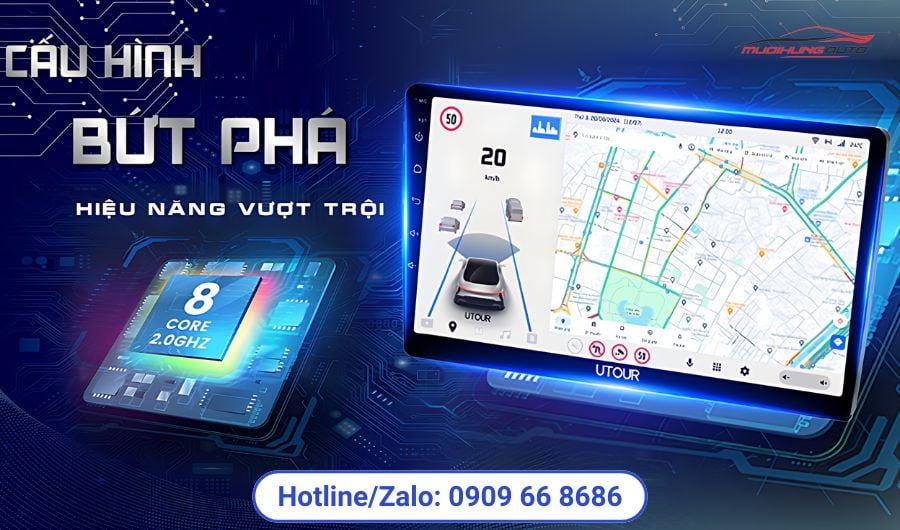 Màn hình Android ô tô AI ADAS US - i2K