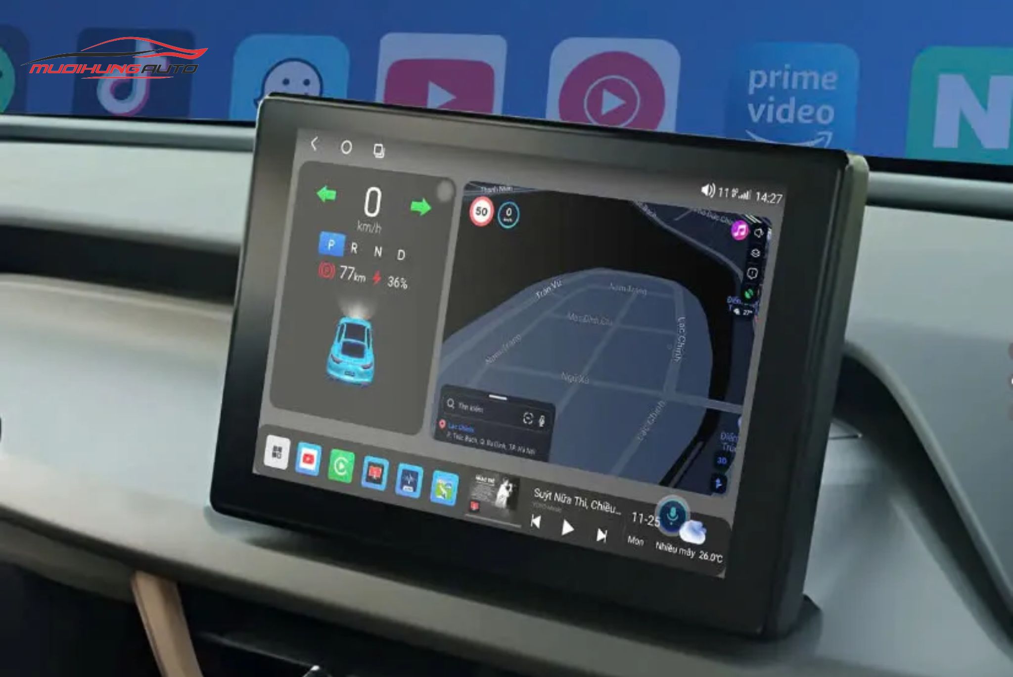 Màn hình Android ô tô Bravigo MHU VF3 360