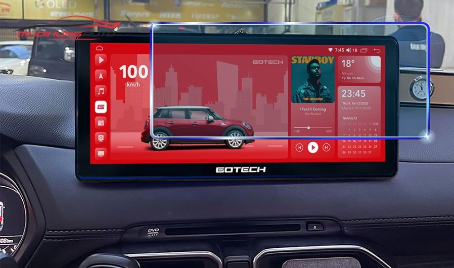 Màn hình android ô tô Gotech GT12.3I 360