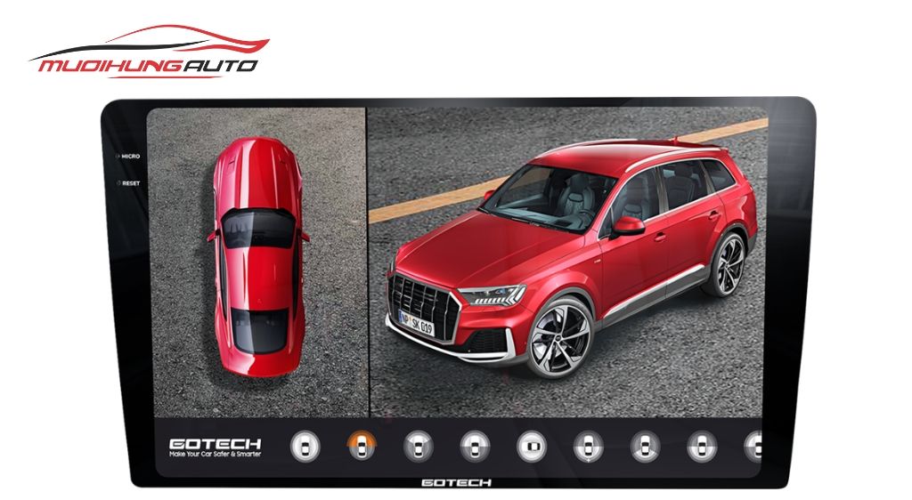 Màn hình android ô tô Gotech GT2K Max