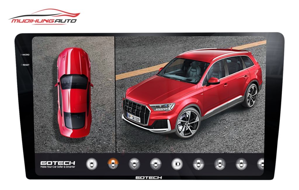 Màn hình android ô tô GT2K 360