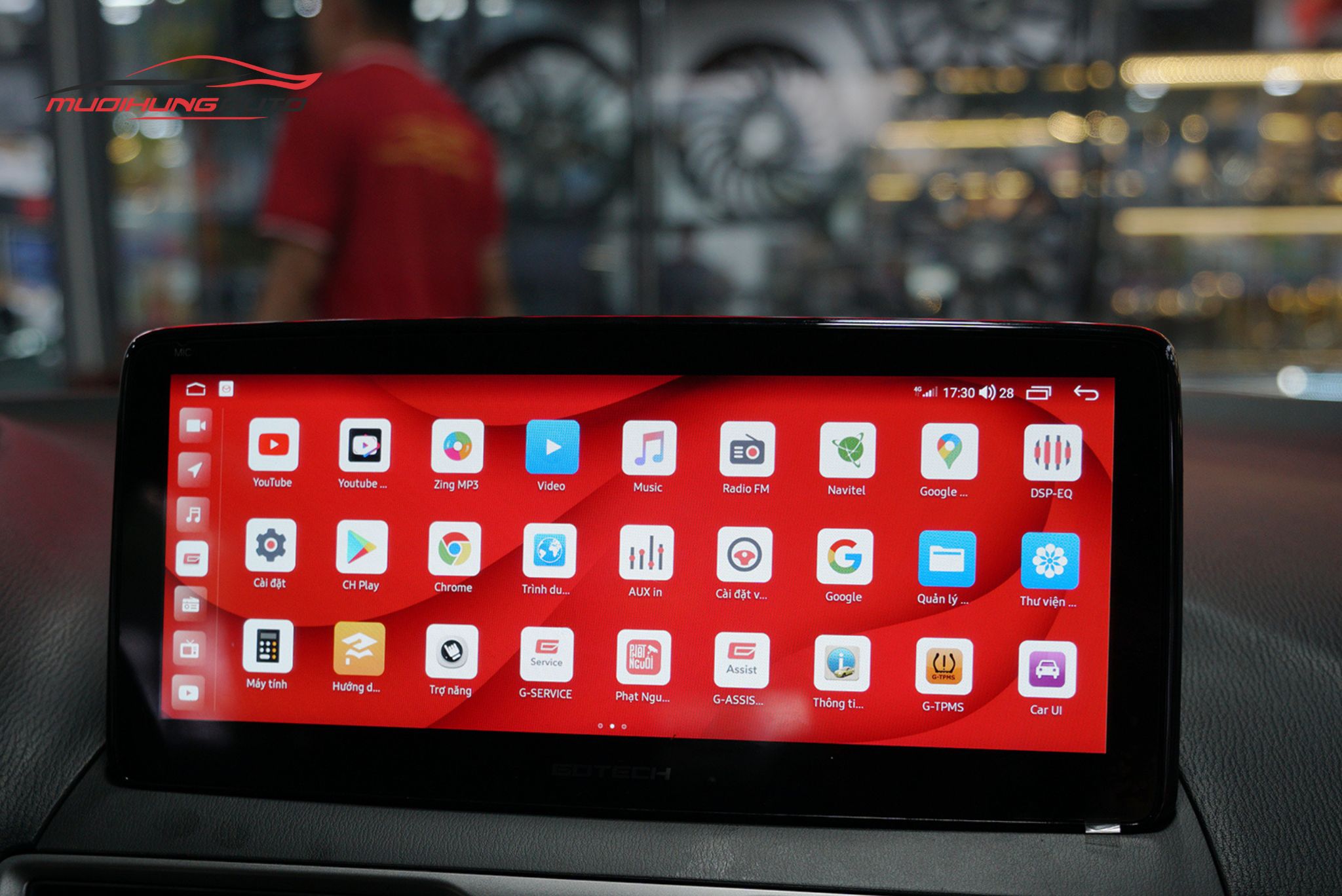 Màn hình Android ô tô Mazda 2 2019