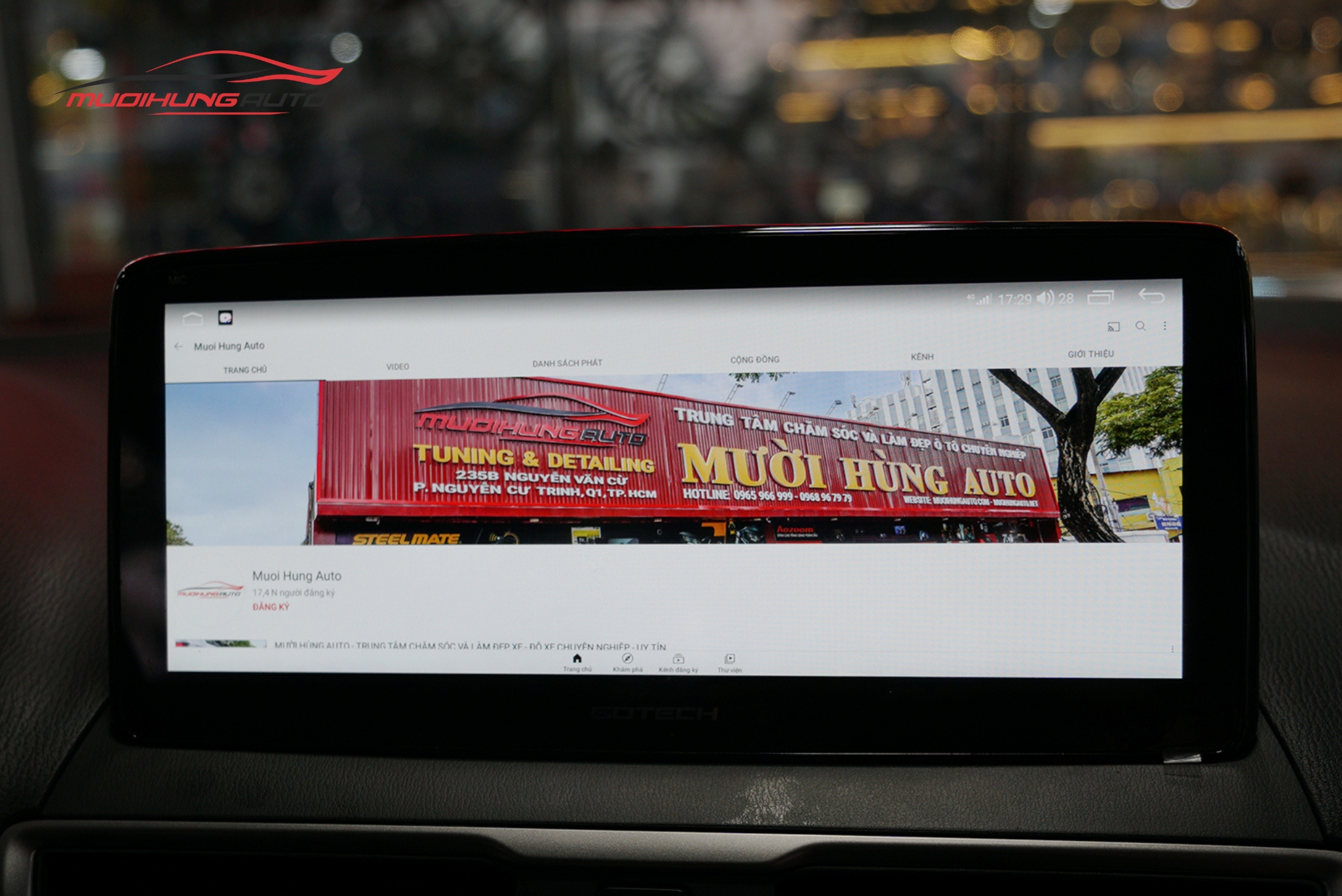 Màn hình android ô tô Mazda 3 2015