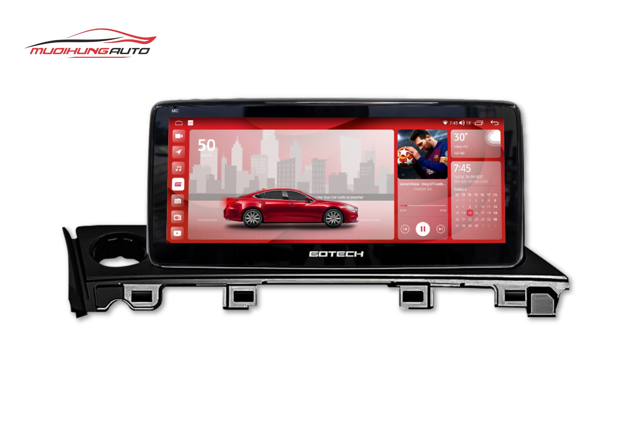 Màn hình Android ô tô Mazda 6 2023