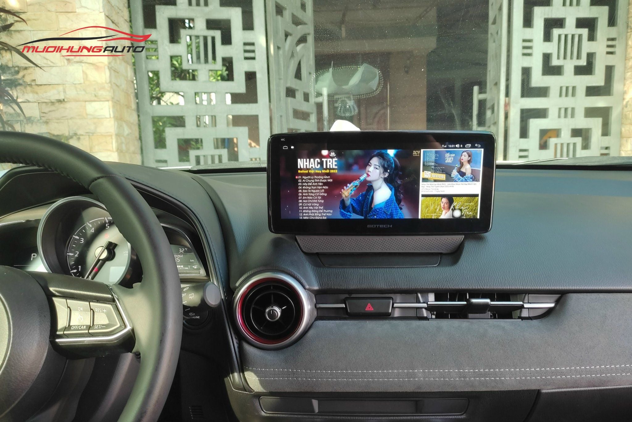 Màn hình Android ô tô Mazda CX-3 2022