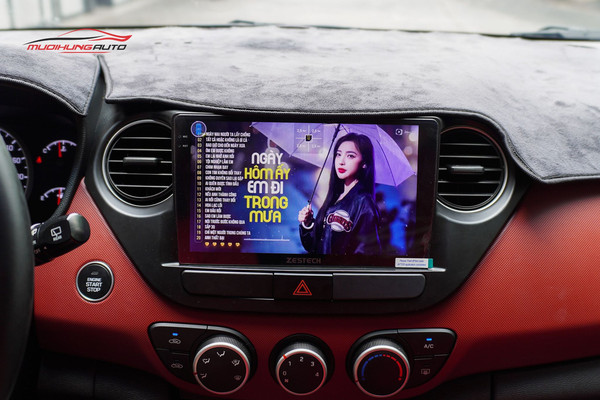 Lắp Màn Hình Zestech Z18 360 Cho Xe Hyundai i10 2021