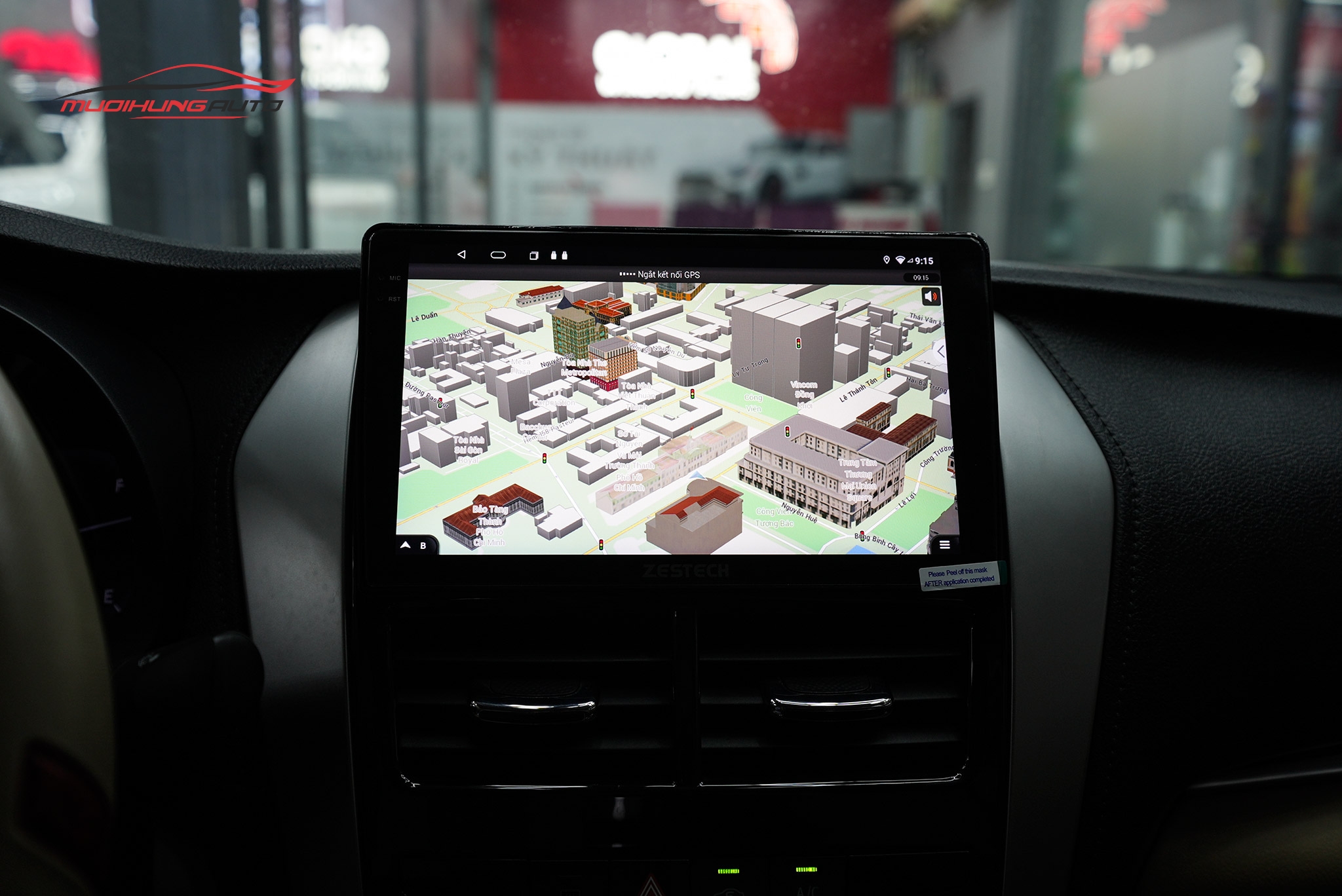 Lắp Màn Hình Zestech Z18 Cho Xe Ô Tô Toyota Vios