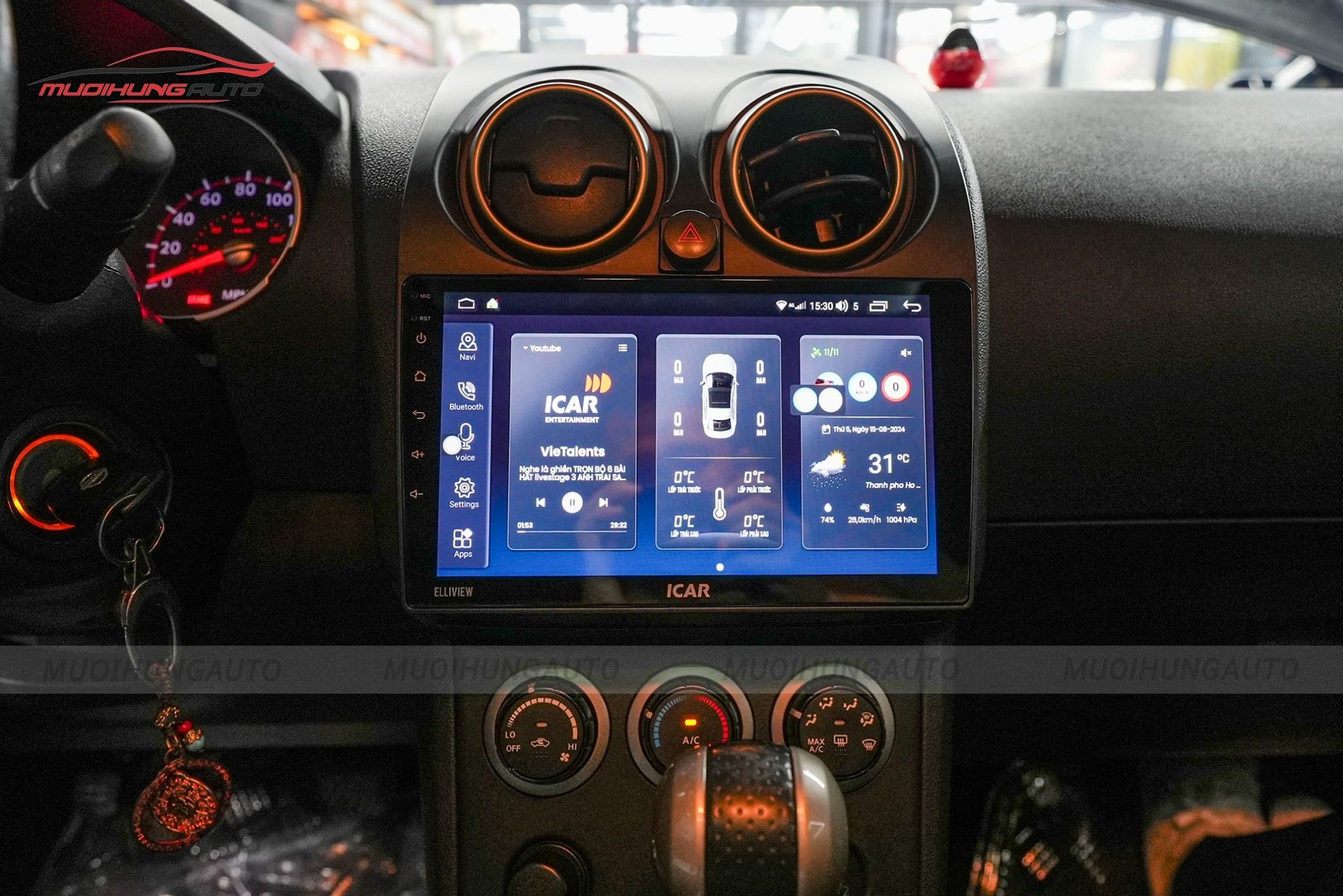 Lắp Màn Hình Android Ô Tô Tại Quận 12