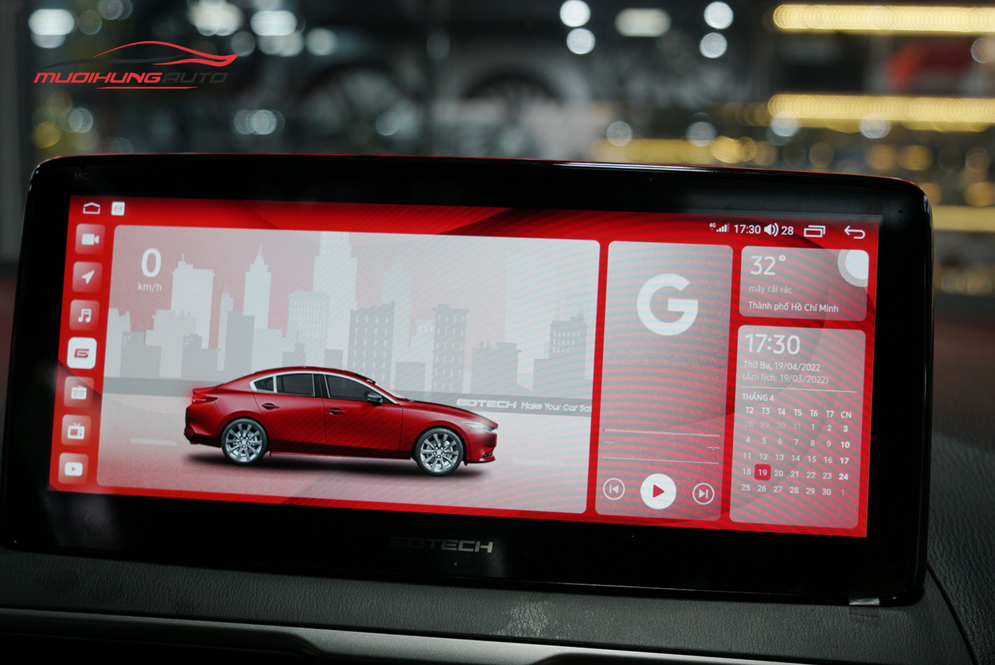 Màn hình Android xe hơi Mazda 2 2019