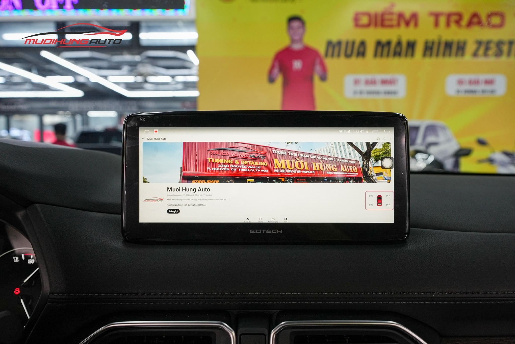 Màn hình Android xe hơi Mazda CX-8 2019