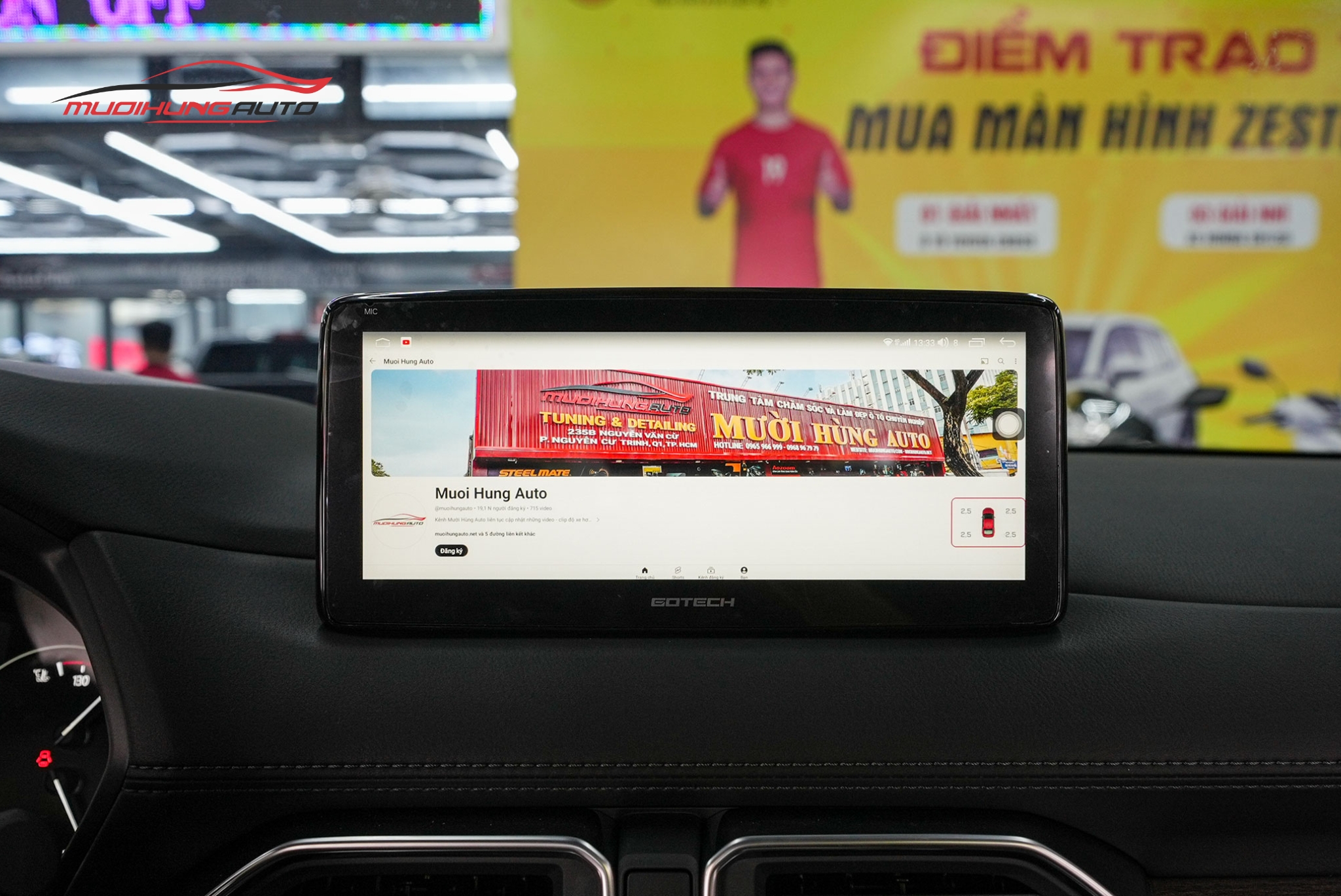 Màn hình Android xe hơi Mazda CX-8 2023