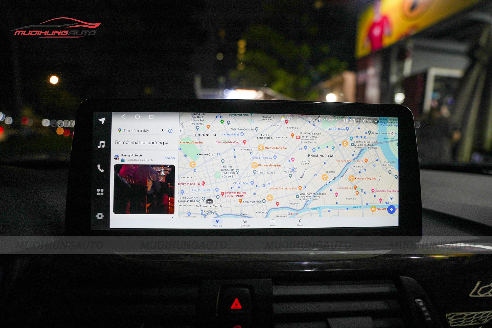 Lắp Màn Hình Android Ô Tô Tại Quận 10