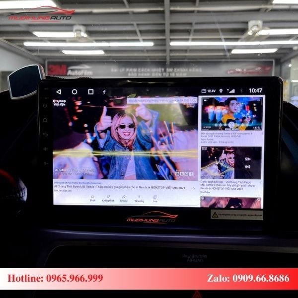 Màn hình Android xe Honda Odyssey giải trí đa phương tiện