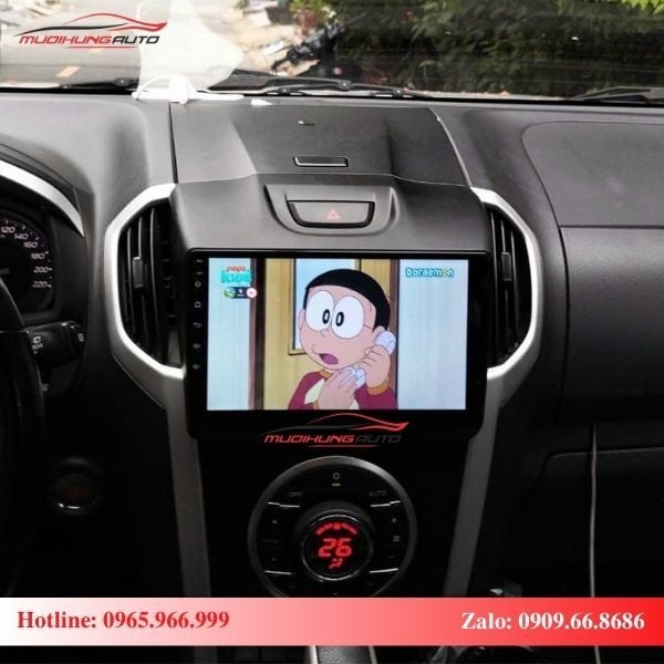 Màn hình Android xe Isuzu D-Max giải trí đa phương tiện