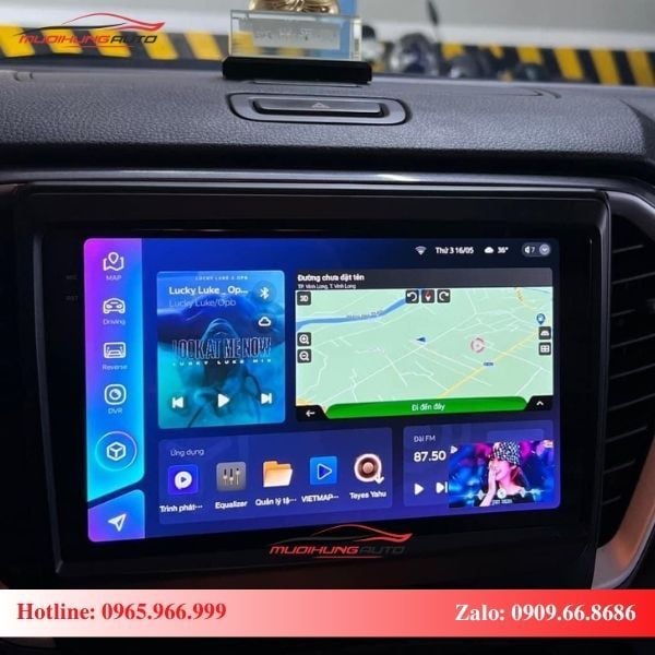 Màn hình Android xe Isuzu D-Max