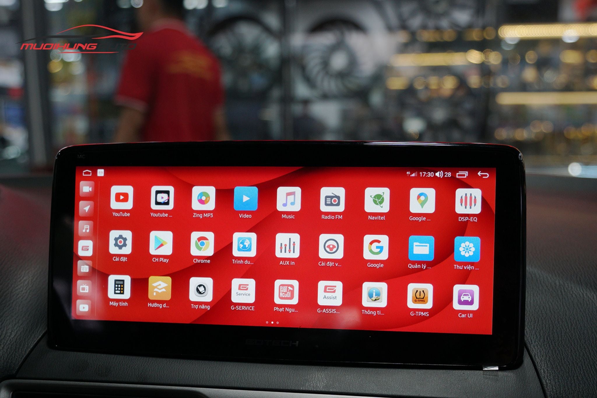 Màn hình Android xe Mazda 2 2023