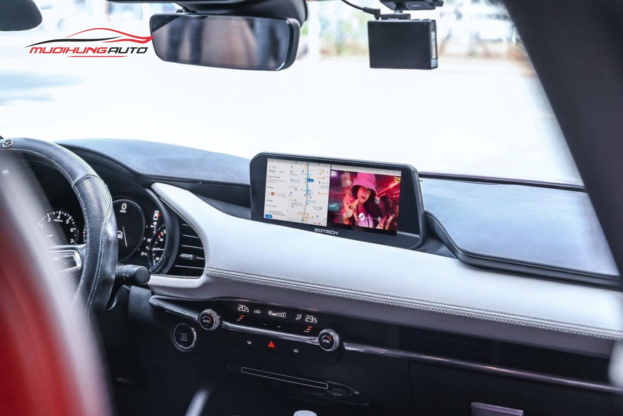 màn hình Android xe Mazda 3 2020