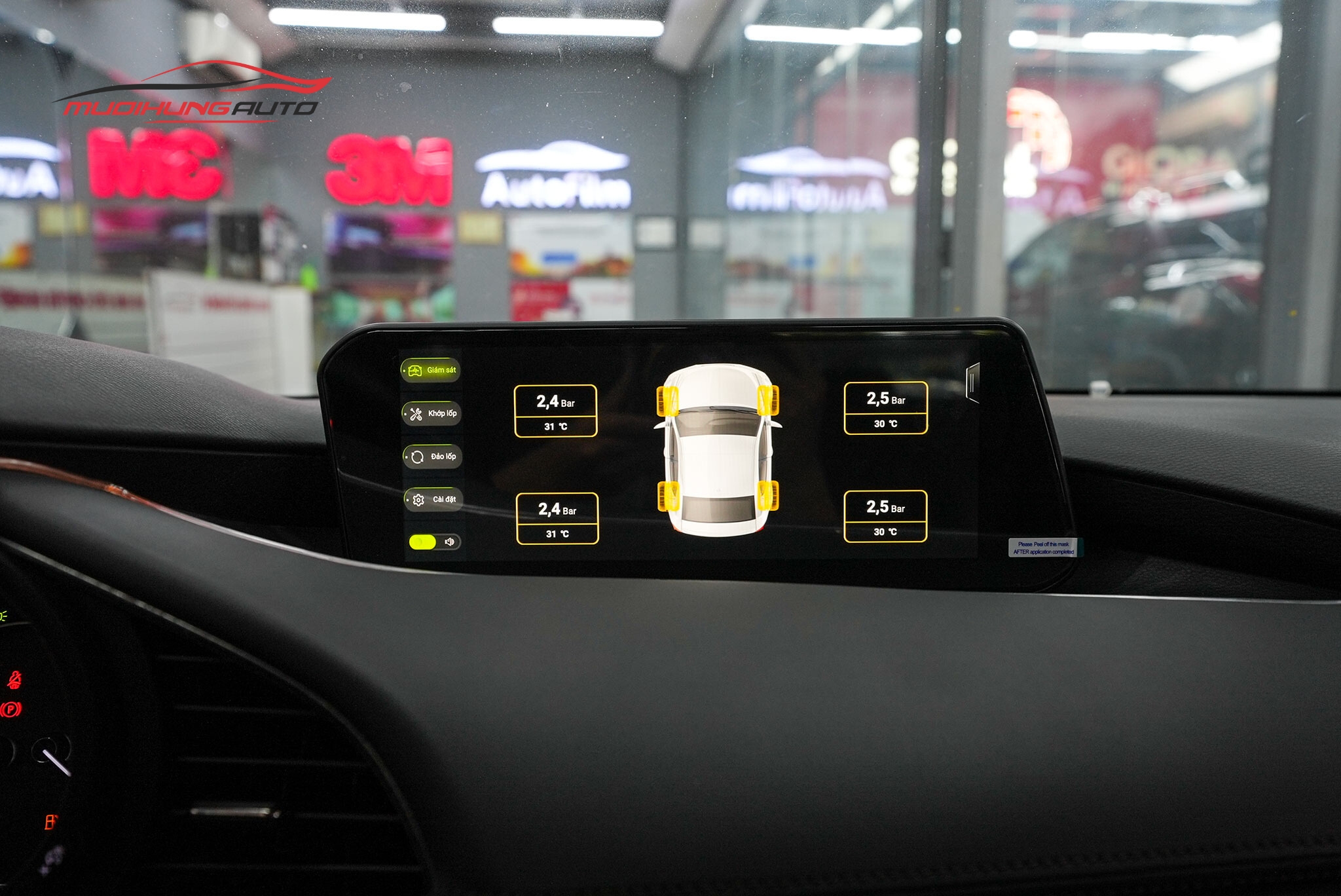 Màn hình android xe Mazda 3 2024