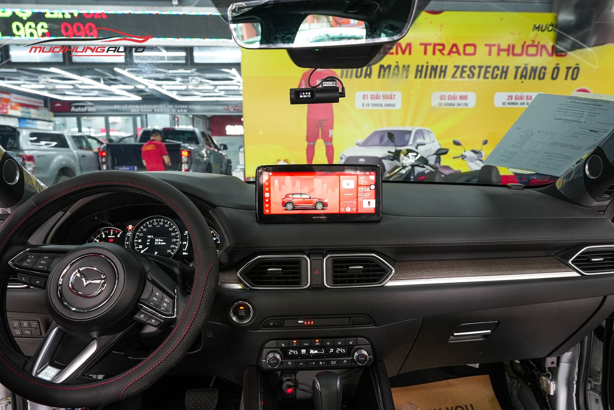 Màn hình Android xe Mazda CX-8 2019