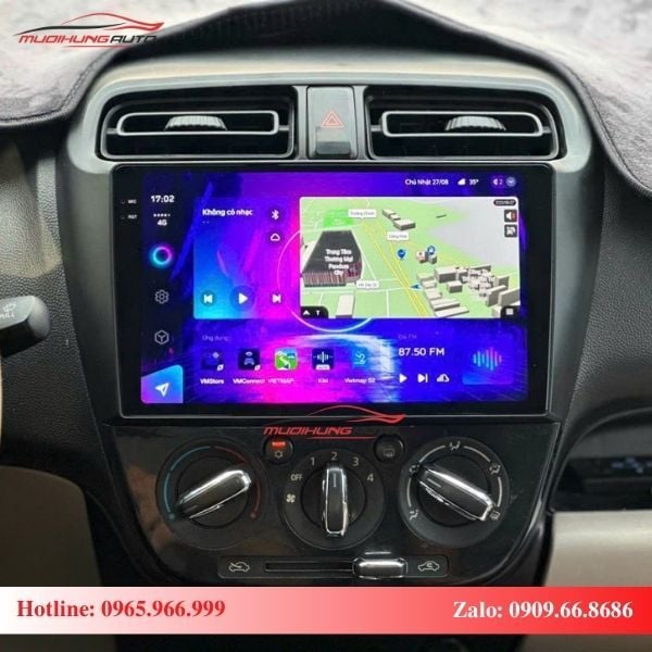 Màn hình Android xe Mitsubishi Attrage