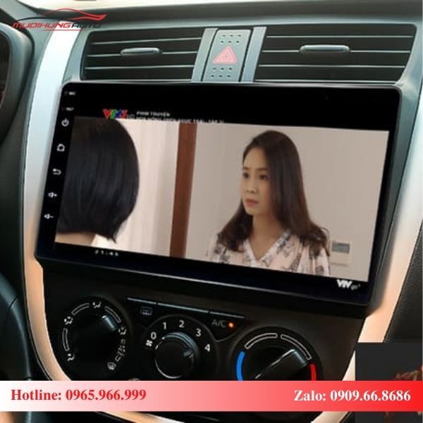 Màn hình Android xe Suzuki Celerio có thiết kế tinh tế