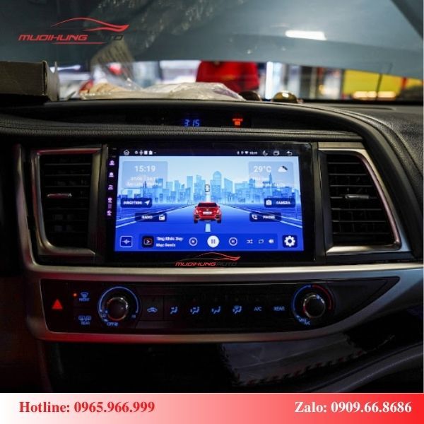 Màn hình Android Xe Toyota Highlander