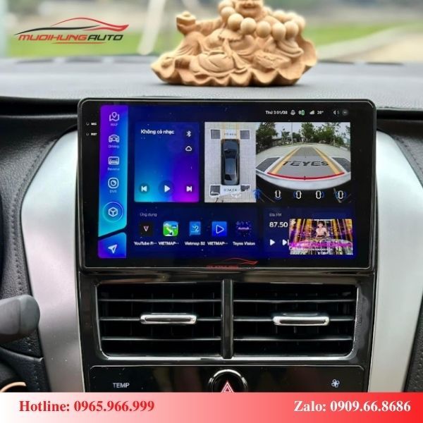 Màn Hình Android Xe Toyota Vios
