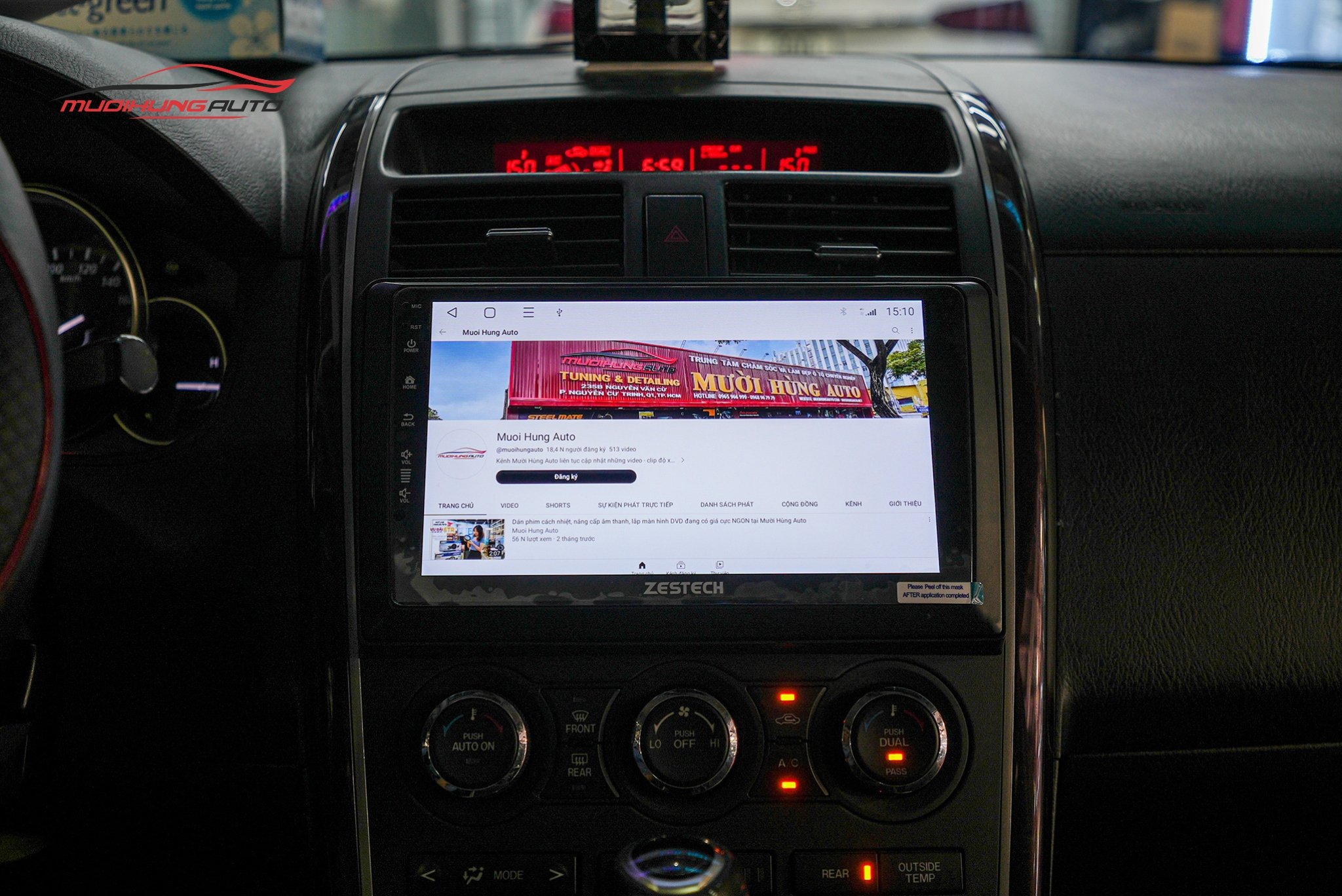 Lắp Màn Hình Zestech S100J Cho Xe Ô Tô Mazda CX-9
