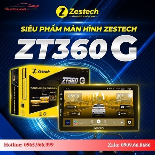 Màn hình Android Zestech xe Isuzu D-Max