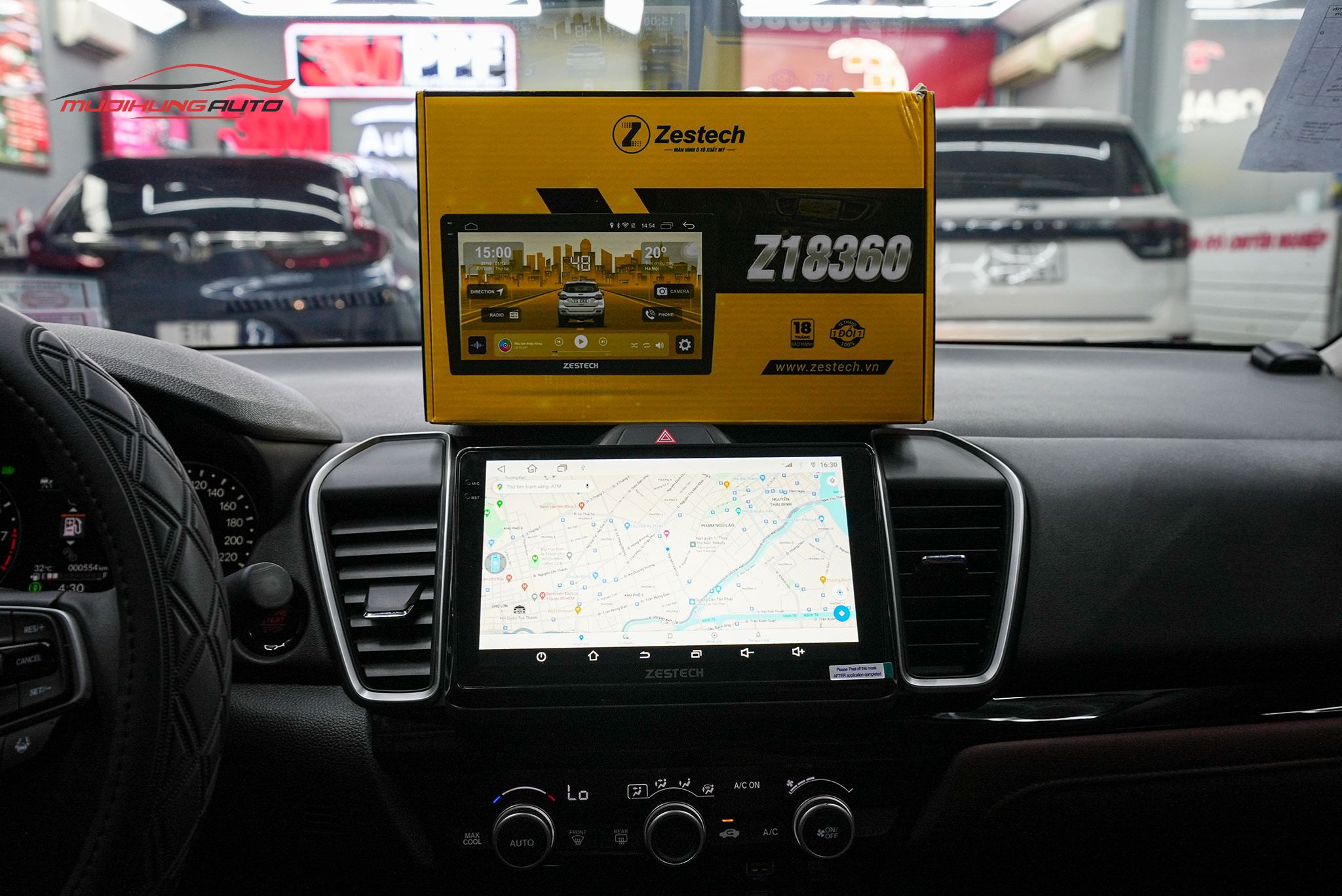 Lắp Màn Hình Zestech Z18 360 Cho Xe Honda City L 2024