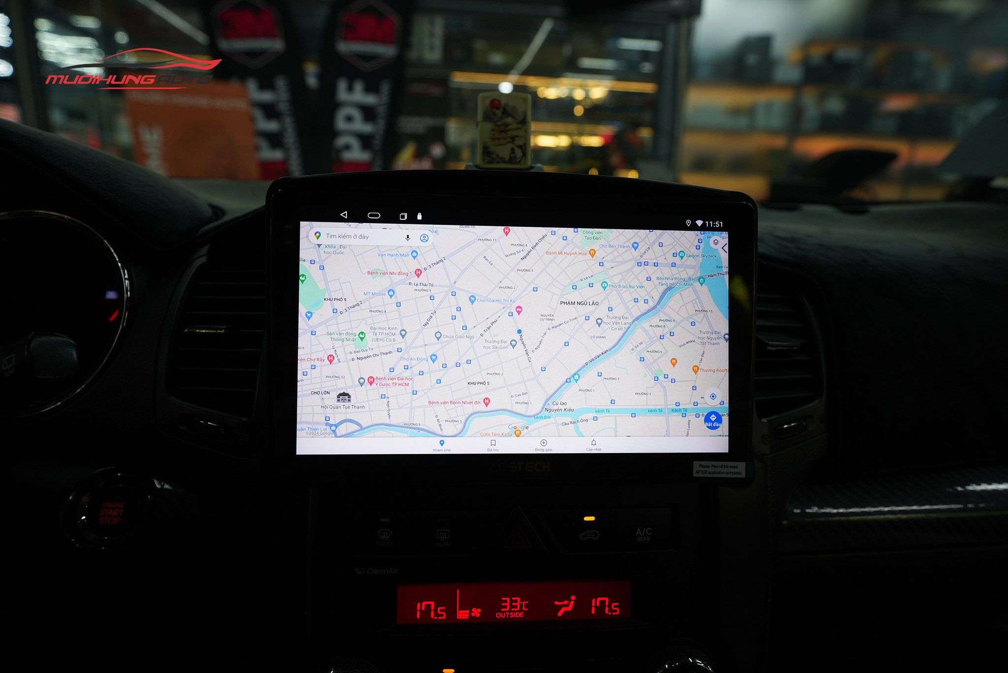 Lắp Màn Hình Zestech Z18 Cho Xe Kia Sorento 2011